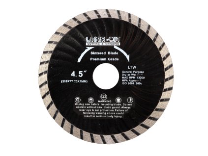 Diamantový kotouč celoobvodový 115 x 22,23 x 7mm LTW L00126
