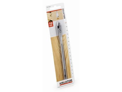 Plochý vrták do dřeva 10 x 152 mm KREATOR KRT010803