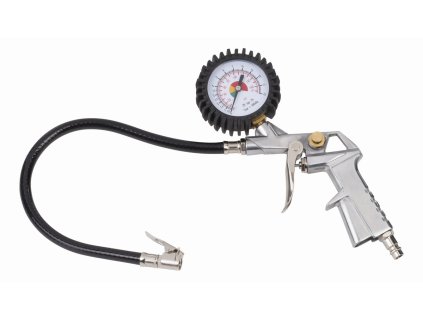 Hustící pistole  plus  Manometr POWERPLUS POWAIR0100