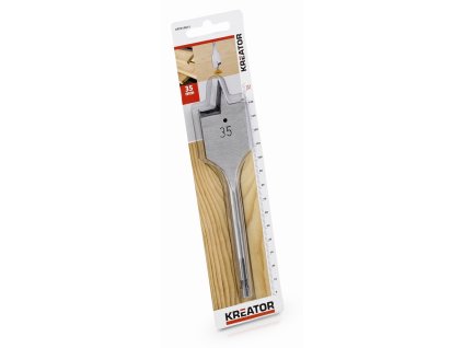 Plochý vrták do dřeva 35 x 152 mm KREATOR KRT010815