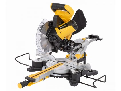 Pokosová pila s potahem a oboustranným náklonem 1 600W / 210mm POWERPLUS POWX075720DB