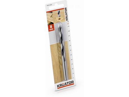 Vrták do dřeva 8x117 mm KREATOR KRT010606 (Varianty Nový)