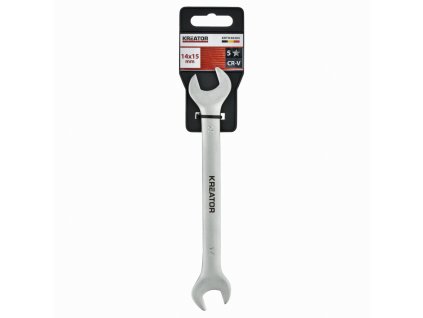 Oboustranný klíč otevřený 14x15 -175mm KREATOR KRTH30205