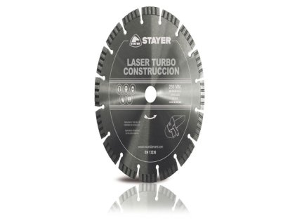 230 x 22,2 x 10 mm Laser Turbo Construction Profesional  14.352