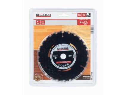 Pilový kotouč pro ponorné pily 185mm, 24T KREATOR KRT020307