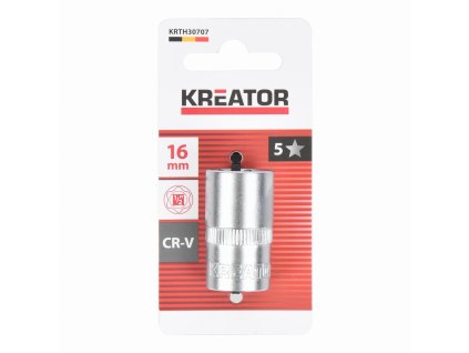 Nástrčná hlavice (ořech) 16mm 1/2" KREATOR KRTH30707