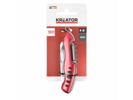 Kapesní nůž 15 funkcí KREATOR KRTH00802