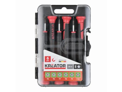Sada precizních šroubováků TORX - HIGH QUALITY KREATOR KRTH22103