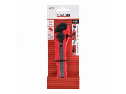 Odlamovací nůž 18 mm round KREATOR KRTH00104