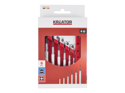 Sada precizních šroubováků SL/PH KREATOR KRTH22101