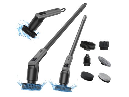 Elektrický čistící kartáč s tyčí GLOX T3P