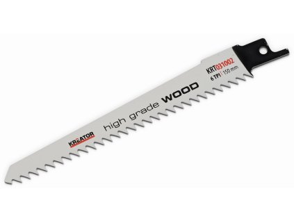 2 ks Pilový plátek pro ocasovou pilu na dřevo 150-6 KREATOR KRT031002