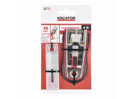 Kovová škrabka  plus  5ks břitů KREATOR KRTH00501