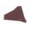 5x Trojúhelníkový brusný papír 3x285 - G60 KREATOR KRT232504