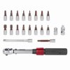 Momentový klíč SET 21 ks 1/4" 2-20NM KREATOR KRT503101