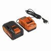 Nabíječka 20V/40V  plus  Baterie 40V LI-ION 2,5Ah POWERPLUS POWDP90640