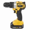 Aku šroubovák / vrtačka s příklepem bezuhlíková 20V 2BAT POWERPLUS POWX00512