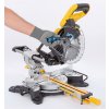 Pokosová pila s potahem a oboustranným náklonem 1 600W / 210mm POWERPLUS POWX075720DB
