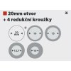 Pilový kotouč pro ponorné pily 160mm, 24T KREATOR KRT020303