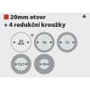 Pilový kotouč pro ponorné pily 185mm, 24T KREATOR KRT020307