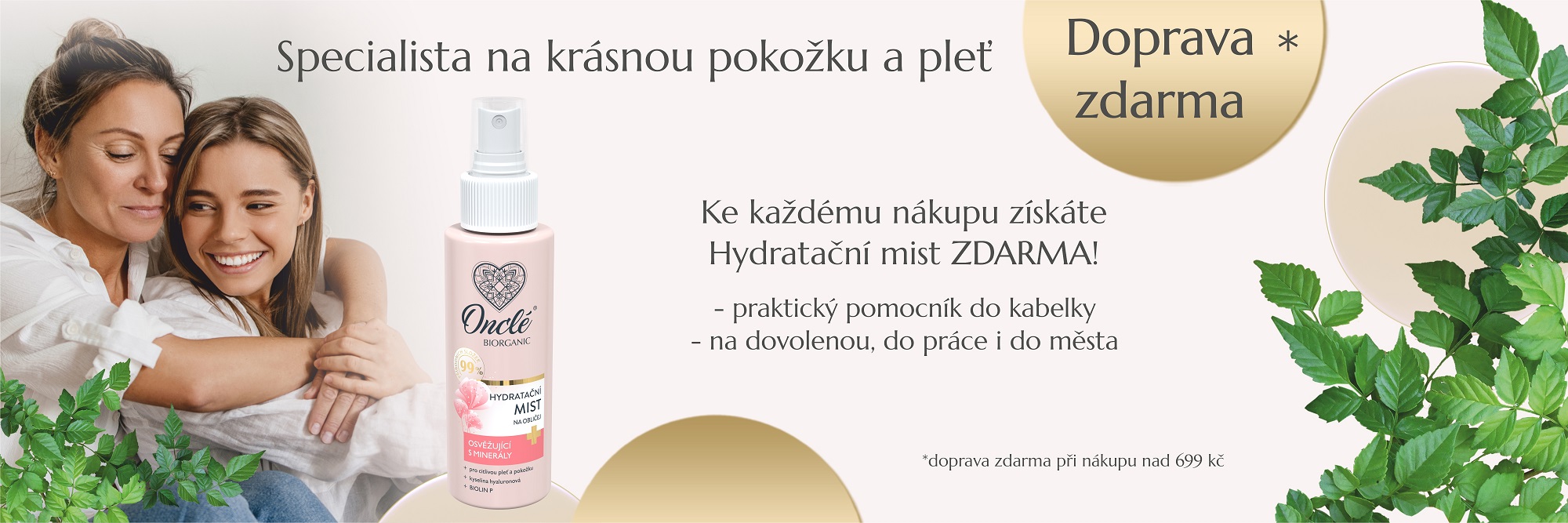 Hydratacni mist zdarma