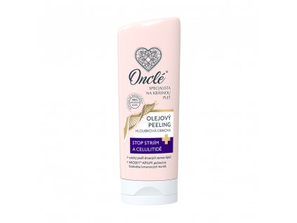 1046 Onclé dámský olejový peeling 200ml front M