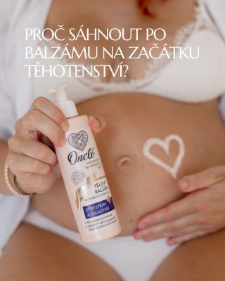 Proč sáhnout po balzámu už na začátku těhotenství? 🤰 Strie nevznikají ze dne na den. Vznikají postupně. Když se pokožka...