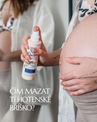Čím mazat těhotenské bříško? 🤰 Během 🤰 těhotenství se pokožka rychle napíná, a právě proto potřebuje intenzivní výživu,...