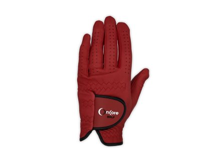 oncore red golf glove premium 1