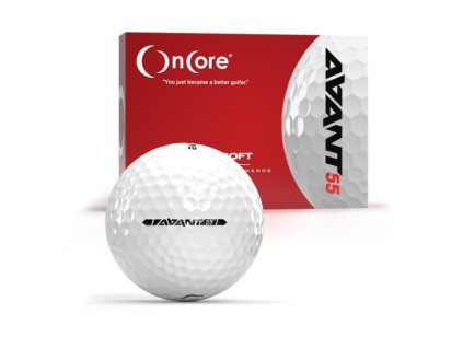 OnCore AVANT 55 golfové míčky bílé 12ks