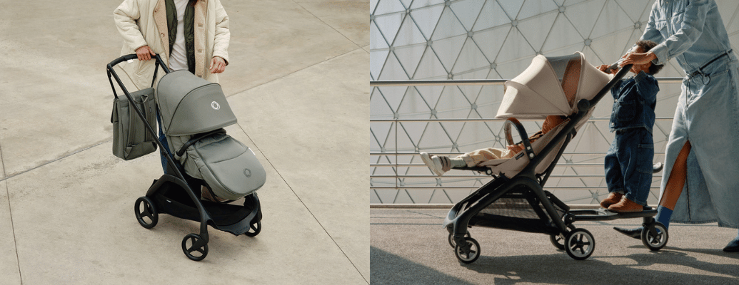 Cestovní kočárky Bugaboo Butterfly a Dragonfly - detailní srovnání