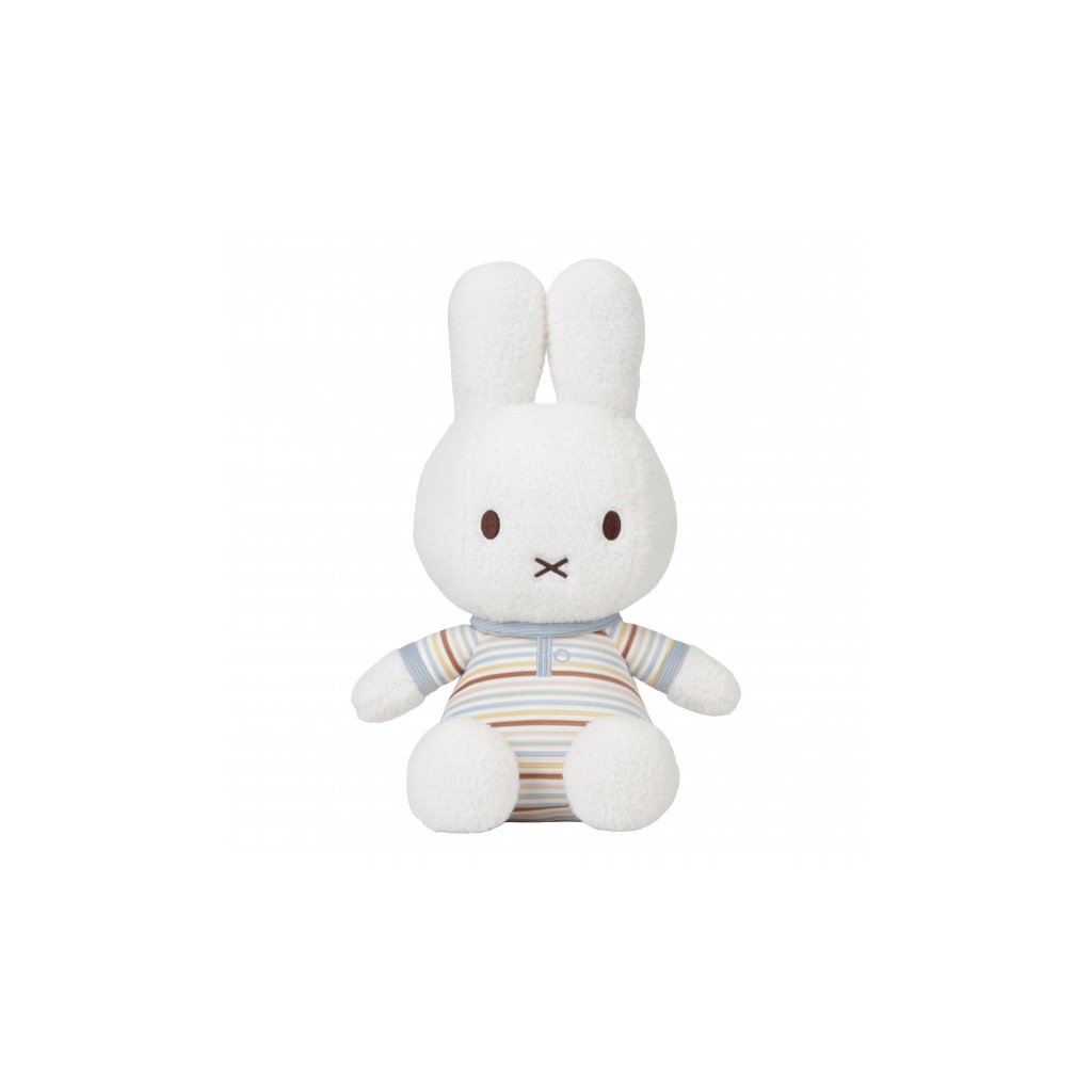 LITTLE DUTCH Králíček Miffy plyšový Vintage Proužky 35 cm
