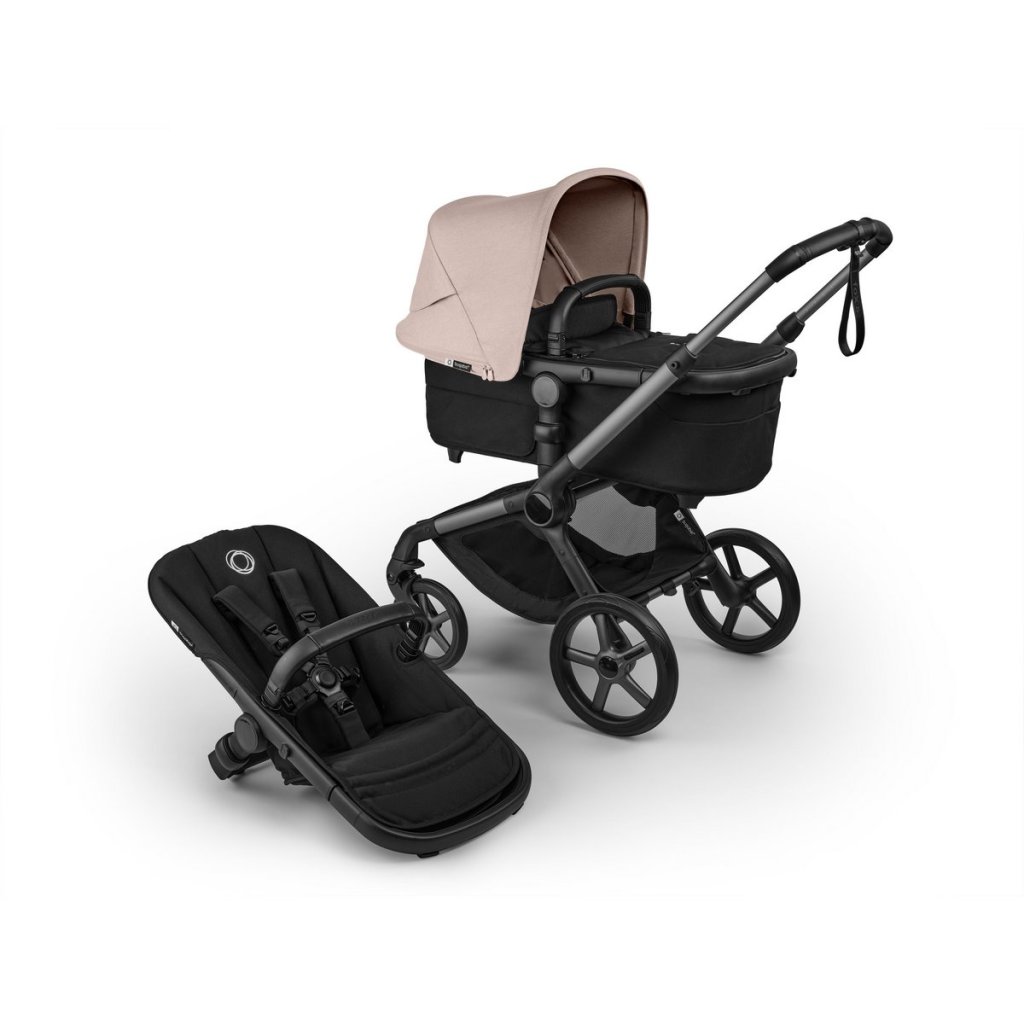 BUGABOO Fox5 Renew Kompletní kočárek Graphite/Heritage Black/Desert Taupe