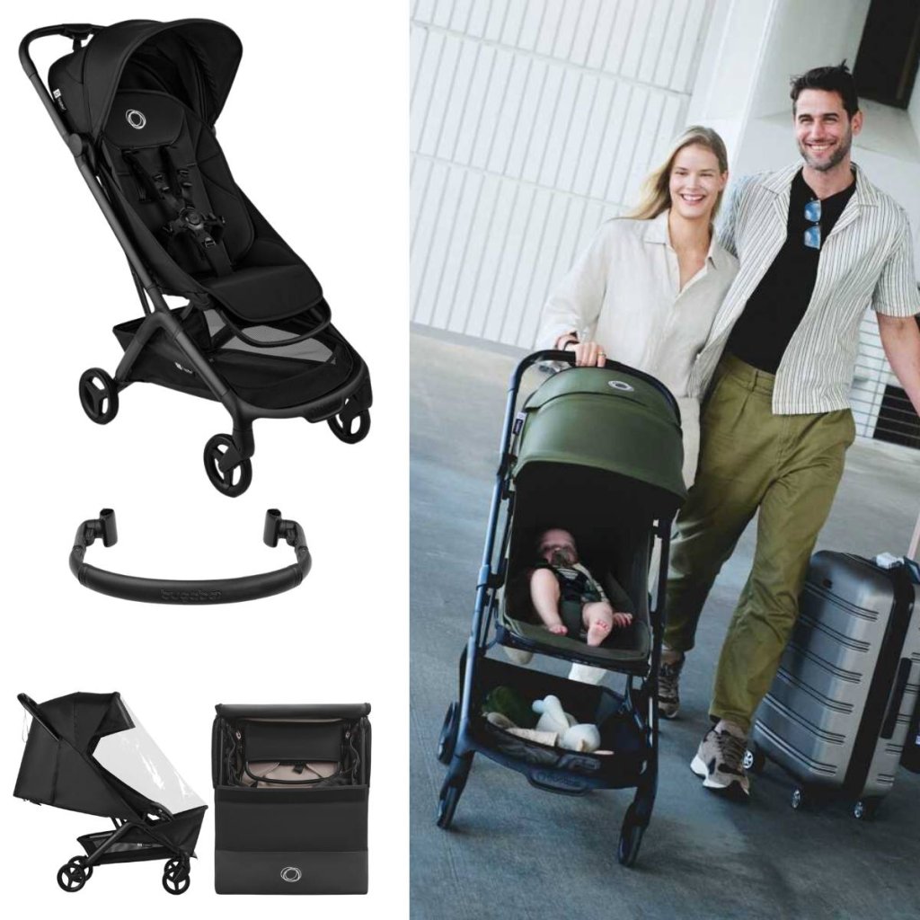 BUGABOO Butterfly 2 Black/Heritage Black + příslušenství