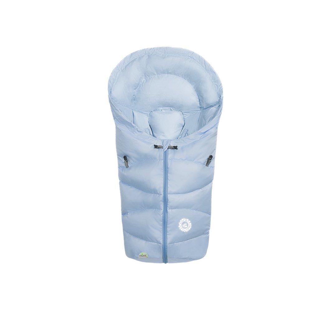 Odenwälder Fußsäckchen BabyNest Dauni Classic Schwarz - Warmer Fusssack Für Kinder