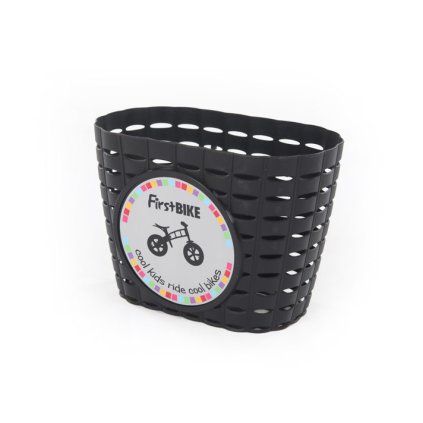 FIRSTBIKE Košík na řidítka Černý