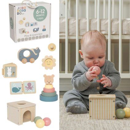 JABADABADO Box Hra a Učení 6-12 m