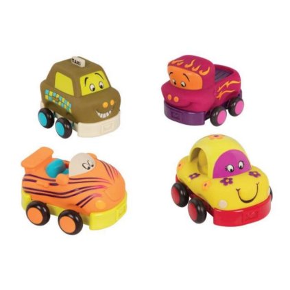 B.TOYS Autíčka na setrvačník Wheeee-ls! Khaki