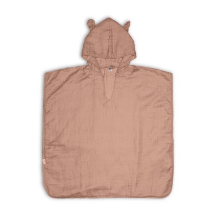 NUUROO Flor Mušelínové Pončo Rose Dust