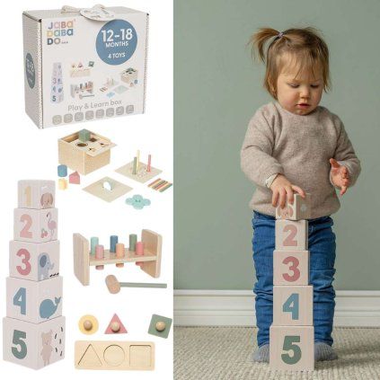 JABADABADO Box Hra a Učení 12-18 m