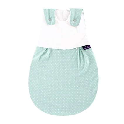 TRÄUMELAND Vnější spací pytel Liebmich Pünktchen mint