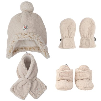 LODGER Zimní set Folklore Fleece Birch 12 - 18 měsíců