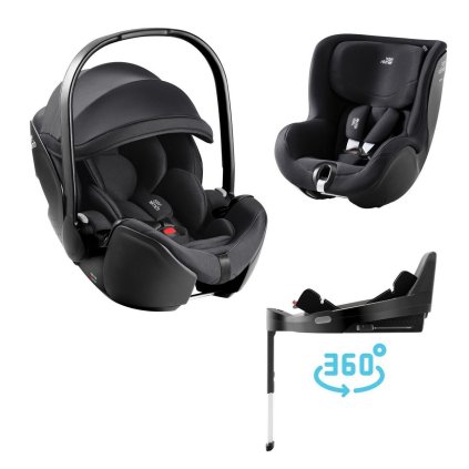 RÖMER Baby-Safe Pro + Vario Base 5Z + Dualfix 5Z Classic Deep Black