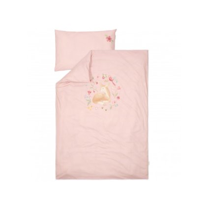 LITTLE DUTCH Povlečení 140 x 100 a 40 x 60 cm Fairy Blossom