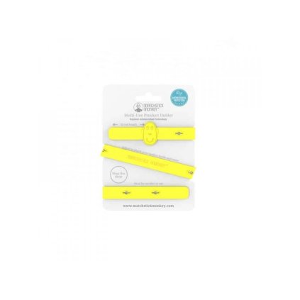 MATCHSTICK MONKEY Multifunkční holder Yellow