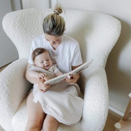 MIMICONCEPT Mušelínový spací pytel Baby Sand