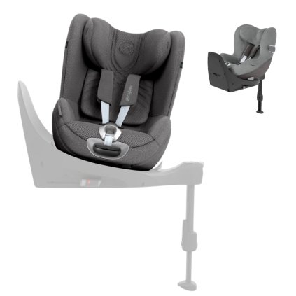 CYBEX Platinum Sirona T i-Size Plus Mirage Grey + letní potah Grey