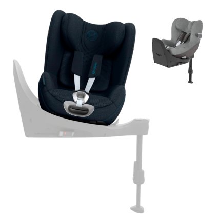 CYBEX Platinum Sirona T i-Size Plus Nautical Blue+ letní potah Grey