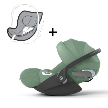 CYBEX Platinum Cloud T i-Size Plus Leaf Green + letní potah Grey