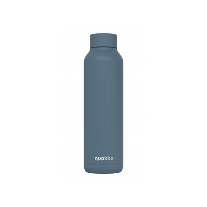 QUOKKA Nerezová termoláhev Solid Stone Blue 630 ml